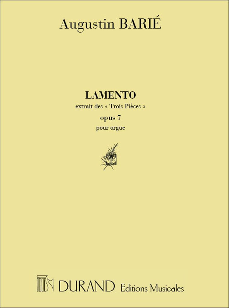 Lamento, Opus 7 N. 2